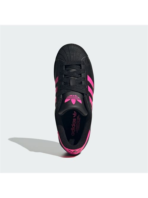 SUPERSTAR II J      CBLACK/LUCPNK/CBLACK ADIDAS ORIGINALS | JQ0284/ND
